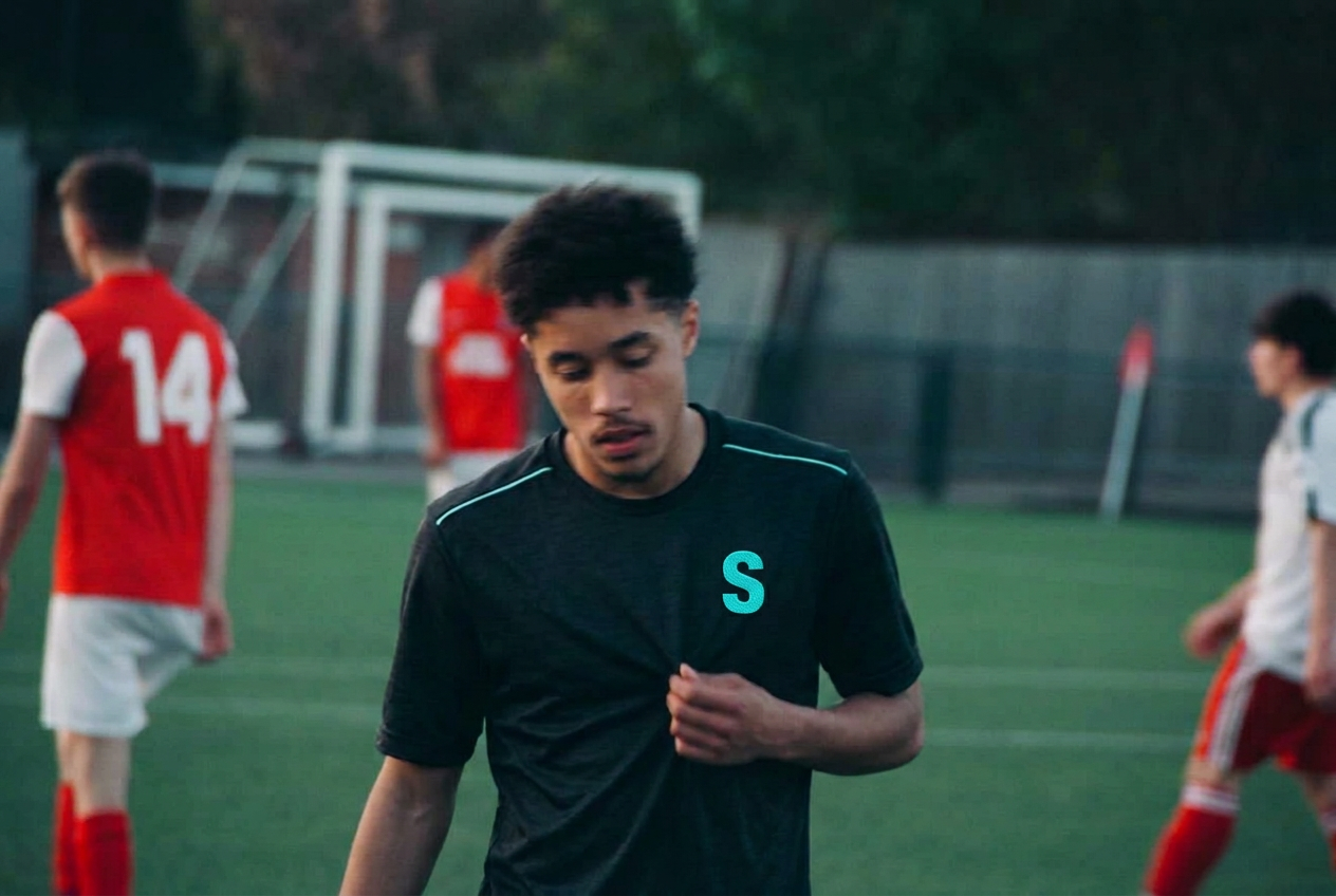 Stride USA player being assessed on the pitch