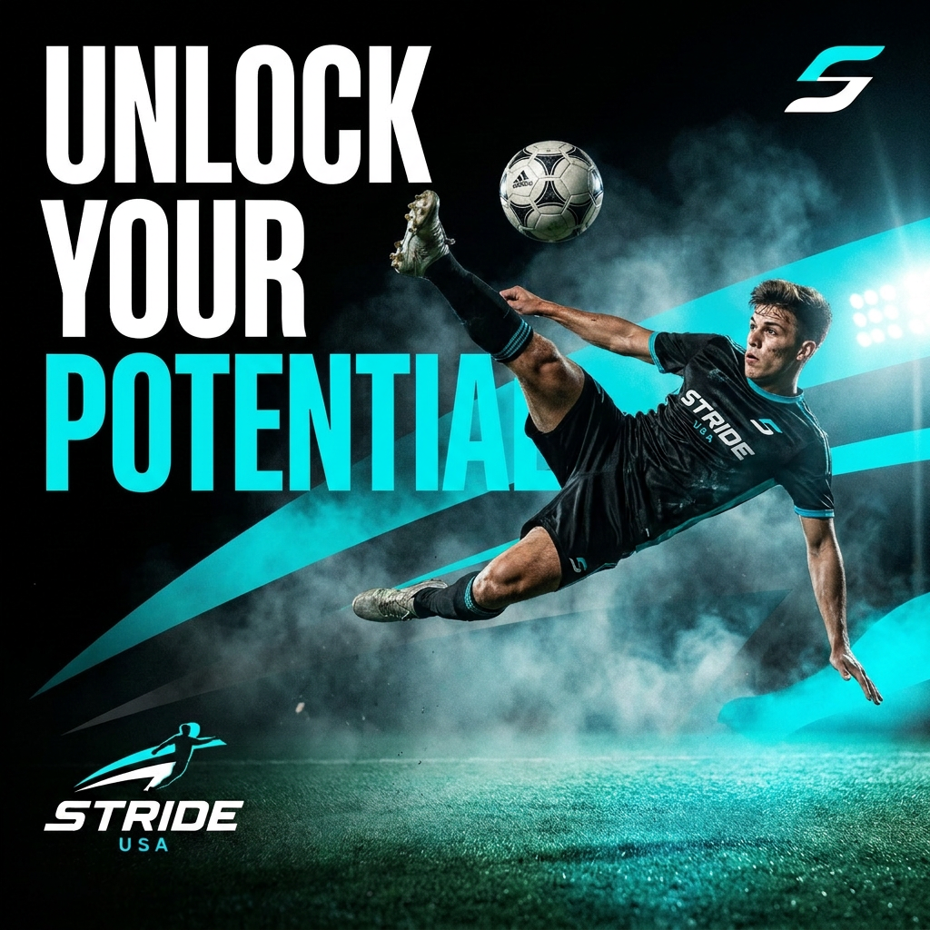 Unlock your potential — Stride USA campaign graphic